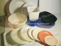 Full Automatic High Speed Plastic Lid/Tray/Container/Box/Plate Making Machine