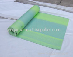 Rainbow PVC yoga mats for yogis