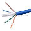 Ethernet Shielded CAT6 UTP Cable Indoor High Density Polyethylene