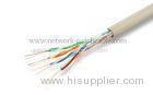 PVC Gray Cat5e UTP Cable 24AWG 0.45mm CCA Ethernet Cable 305 m/roll