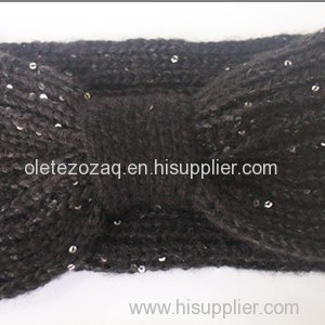 Fashion Headband With Paillette Or Special Yarn