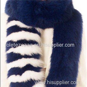 Solid Faux Fur Scarf