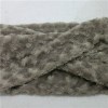 Faux Fur Scarf With Rose Effect