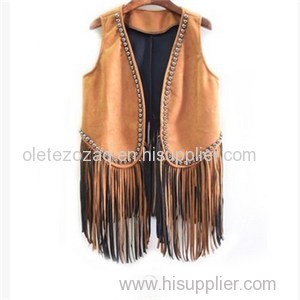 Beautiful Suede Waistcoat Product Product Product