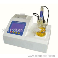 Automated Coulometric Karl Fischer Titrator