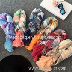 TR Tie-dye Scarf Product Product Product