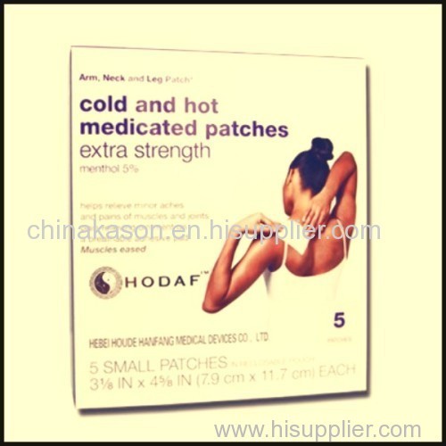 cold and hot medicated patch for lady's use