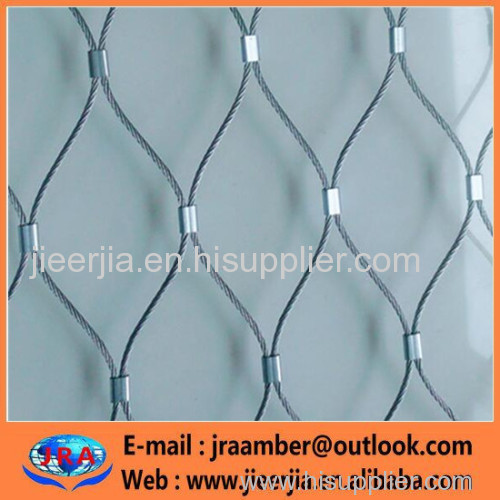 woven AISI 316 X-tend mesh /Zoo Animal Cage Mesh Netting X-Tend Inox Wire Cable Net