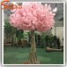 Pink silk sakura flowers artificial indoor Japanes plants cherry blossom wedding tree