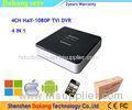 P2P Cloud HD CCTV DVR H.264 / Hybrid Analog DVR Recorder ONVIF