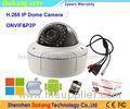 Network Two Way Audio Security Camera / 2MP IP Dome Camera ONVIF Protocol