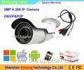 Indoor HD PoE IP Camera Motorized Auto Focus Wide Dynamic Range