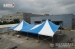 12x25m mixed color high peak tent for wedding and party