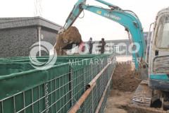 military barrier/mesh bag manufacturer/JOESCO