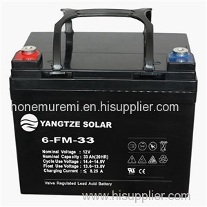 AGM Battery 12v 33ah