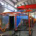 Tunnel type powder coating curing oven