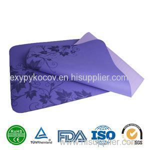 Custom Color Printing TPE Yoga Mats Safety Mats For Yoga Exercise