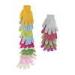 Solid Color Exfoliating Bath Glove Nylon For Removing Dead Skin