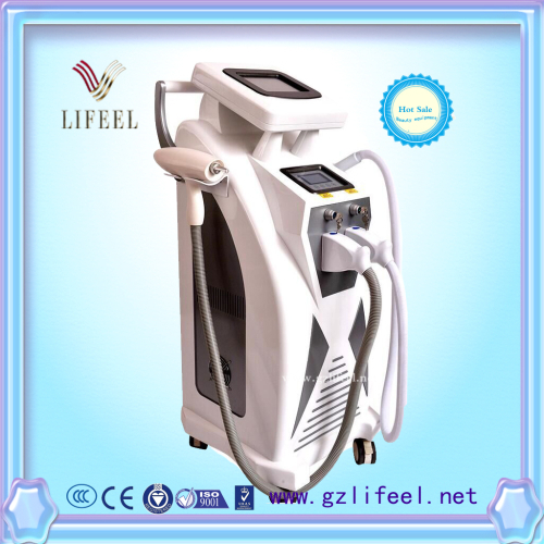 2016 newest beauty equipment opt shr ipl e light RF laser hair removal machine