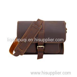 Mens Satchel Vintage Leather Messenger Bag