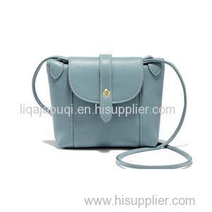 Genuine Leather Multi-Pocket Crossbody Purse Bag