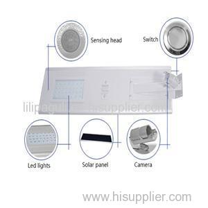 Integrated Solar Street Light With Camera