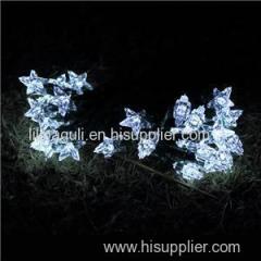 White 30 LED Star Solar String Light For Garden Decorate