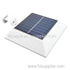 4 LED Solar Fence Light With PIR Motion Sensor