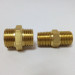 Brass plumbing fittings and pipe fitting hex male nipple