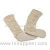 Knitted Slipper Aloe Infused Spa Socks Long Stockings 2432 cm