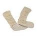 Knitted Slipper Aloe Infused Spa Socks Long Stockings 2432 cm