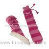 Girls Lovery Long Aloe Infused Spa Socks Acrylic Material For Moisturizing