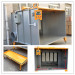 Powder coating cartridge powder spray booth