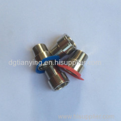 Staubli connecting line connector plug male thread