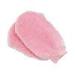 Light Pink Body Scrubbing Gloves Exfoliating Shower Mitt With Elasticity