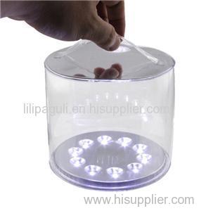 Solar Light 10 LED Inflatable Solar Camping Light