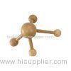 4 Leg Bamboo Body Massager Beat / Roll Body Part 13.5X11.5X8.5 cm