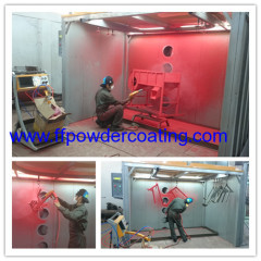 Recovery Spray Powder Coating Booth