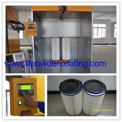 Electrostatic Powder Coating Cabinet with 2 Filters