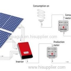 High Effective On Gird Solar Power System