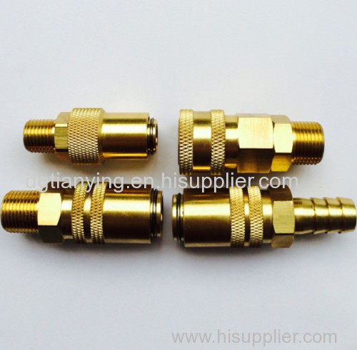 Standard and Push-loc Hose Barb Couplers and Nipples