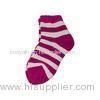 Aloe Infused SPA Socks double layer warm soft therapy spa sock strip pattern