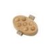 Natural Handheld Wooden Body Massager Customized For Body Relaxing