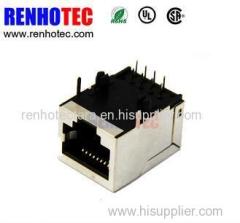 Magnetic RJ45 Jack 8P8C PCB RJ45 Connector with Transformer