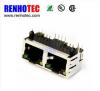 Dual Port RJ45 SMT Connector SMT RJ45 Modular Jack