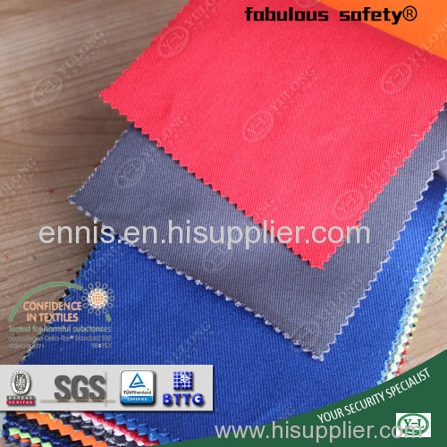 Hight quality Hot sale 100% cotton fire fighting coverall textile fabric