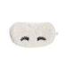 Embroidery Polyester Plush Spa Eye Mask Nap Cover Blindfold