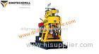 200 Meter Portable Water Well / Core Drill Rig with 450mm Spindle Stroke Hydraulic Opertating System
