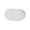 Waffle Cotton Cloth Spa Eye Mask White 20x10 cm With Elastic