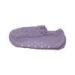 Purple Short Aloe Infused Spa Socks Acrylic Knitted Slipper For Female
